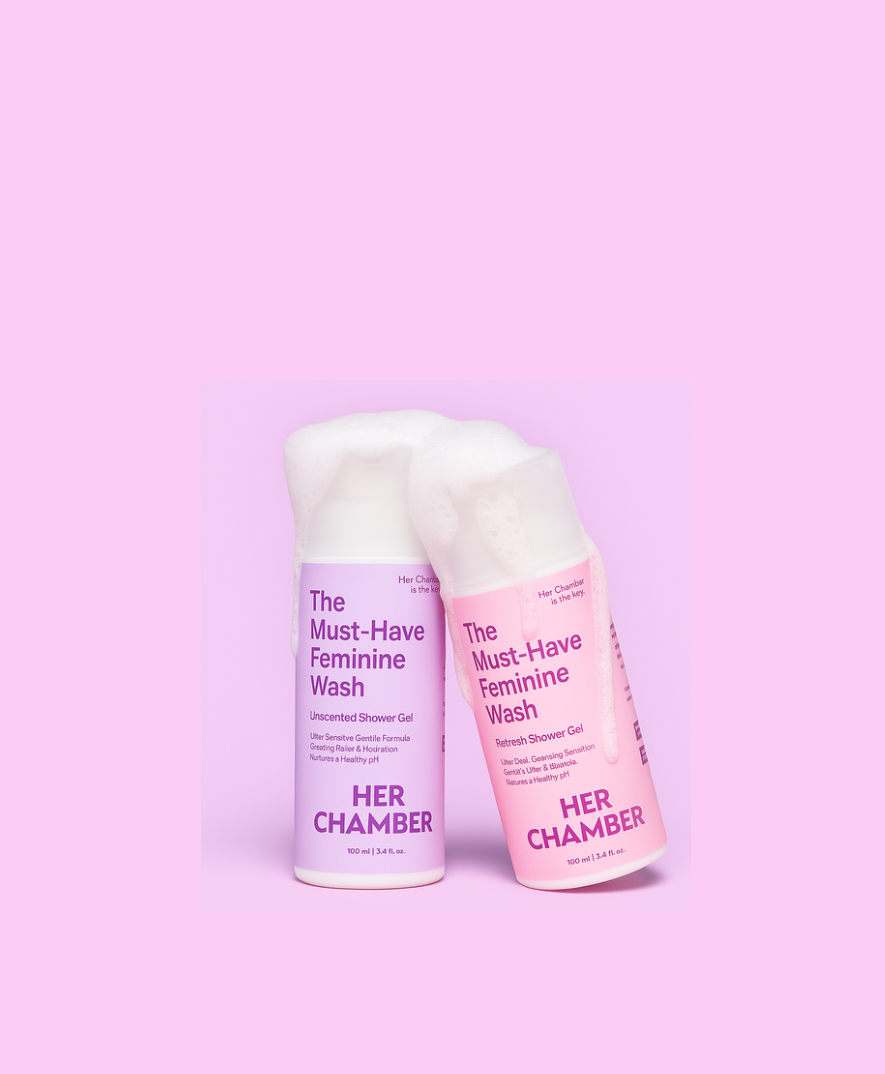 Chamber On the Move - Mini Set | Restore + Sensitive Yoni Shower Gel