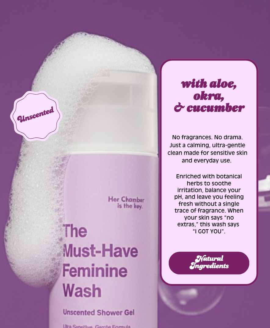 Unscented Yoni Shower Gel