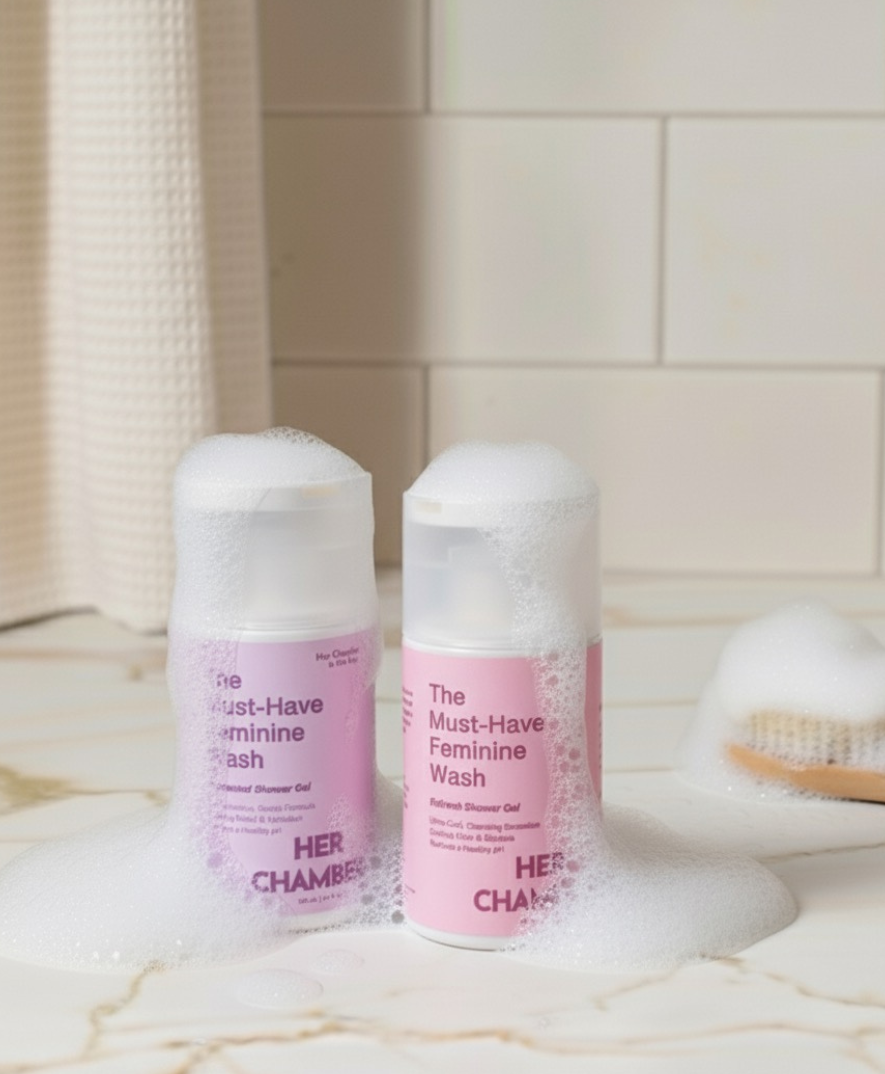 Chamber On the Move - Mini Set | Restore + Sensitive Yoni Shower Gel