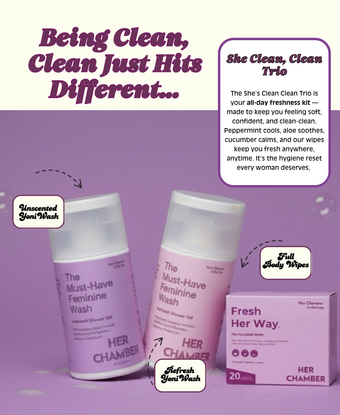 She Clean,Clean Trio